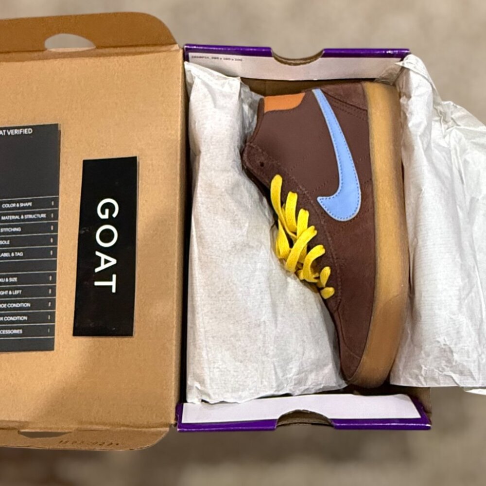 BRAND NEW - Size 7 - Women Nike SB Bruin High Premium (Why So Sad?)